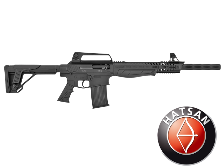 Hatsan Escort SD 12 Siyah Tactical Şarjörlü Av Tüfeği