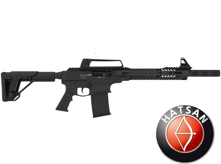 Hatsan Escort DF 12 Siyah Tactical Full Metal Otomatik Av Tüfeği