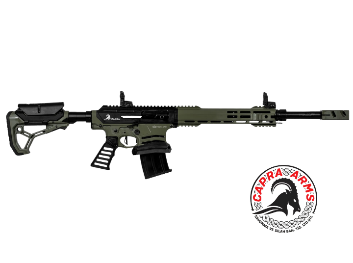 Capra KA12 Pro Green Şarjörlü Av Tüfeği