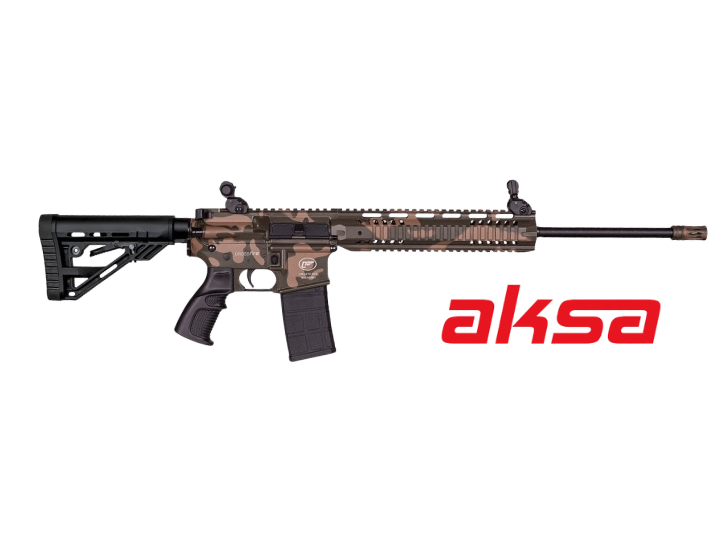 Aksa Crossfire T-14 Kamuflaj Uzun El Kundaklı 36 Kalibre Şarjörlü Av Tüfeği