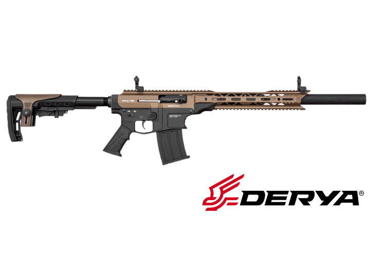 Derya MK-12 AS-102S Bronz Siyah Şarjörlü Av Tüfeği