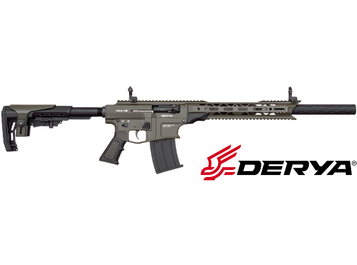Derya MK-12 AS-103SF Yeşil Haki Şarjörlü Av Tüfeği