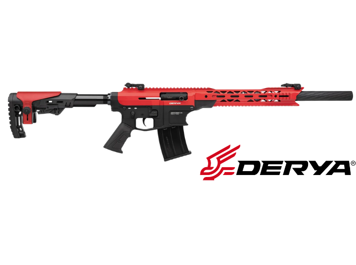 Derya MK-12 AS-104S Kırmızı Siyah Şarjörlü Av Tüfeği
