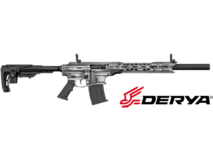 Derya MK-12 AS-109SE Beyaz Eskitme Şarjörlü Av Tüfeği