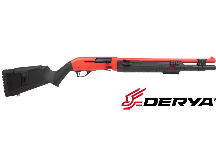 Derya XT-404 Kırmızı Yarı Otomatik Av Tüfeği